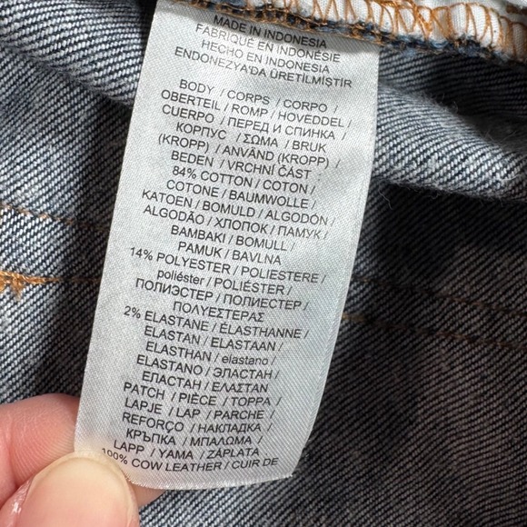 Lauren Ralph Lauren Women's Dark Wash Denim Jeans Size 16W - Picture 6 of 11